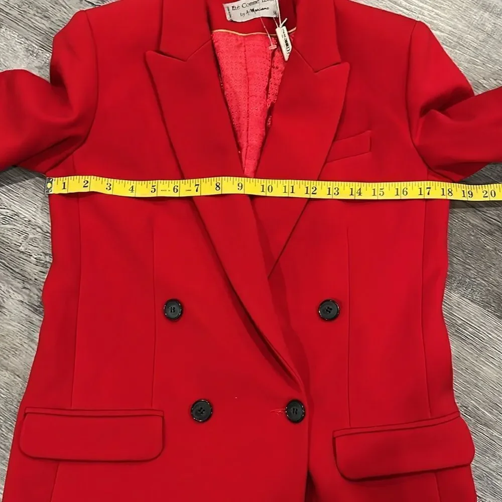 Ete Comme Hiver Paris Red Blazer NWT - small ($400)